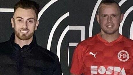 Neu: Dionisio Cascio Ingurgio (links) und Adrian Sobczyk wechseln in der Winterpause zum FC 08 Bad Säckingen.