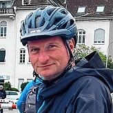 Norbert Wannenmacher, Mitglied des Arbeitskreises Rad in Konstanz, sagt: &bdquo;Ich empfinde diesen Knotenpunkt selbst auch als sehr ...