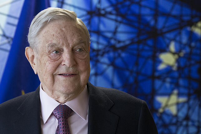 George Soros, US-amerikanischer Philanthrop und Investor ungarischer Herkunft und Betreuer vieler Fonds, unter anderem des Quantum ...