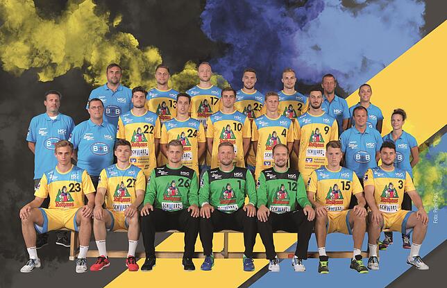 Die Mannschaft der HSG Konstanz in der Saison 2019/2020.
