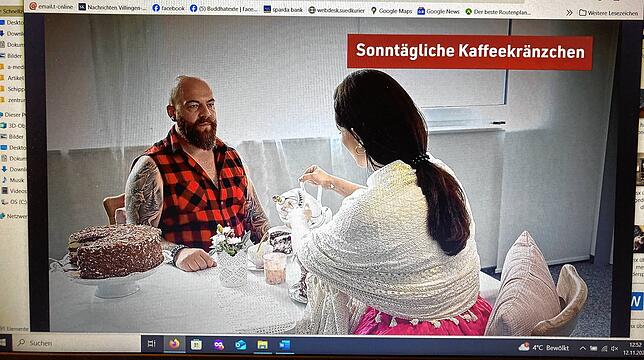 Szene aus einem Video Spießer-Kampagne der Wirtschaftsförderung SBH.