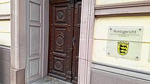 Der Eingang zum Amtsgericht in Sigmaringen.