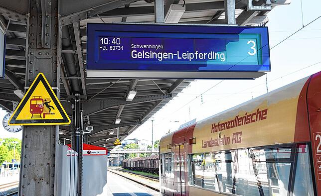 Der Ringzug rollt weiter: Wer am Mittwoch zum Beispiel in Richtung Geisingen wollte, hatte Glück. Die Hohenzollerische Landesbahn, die ...
