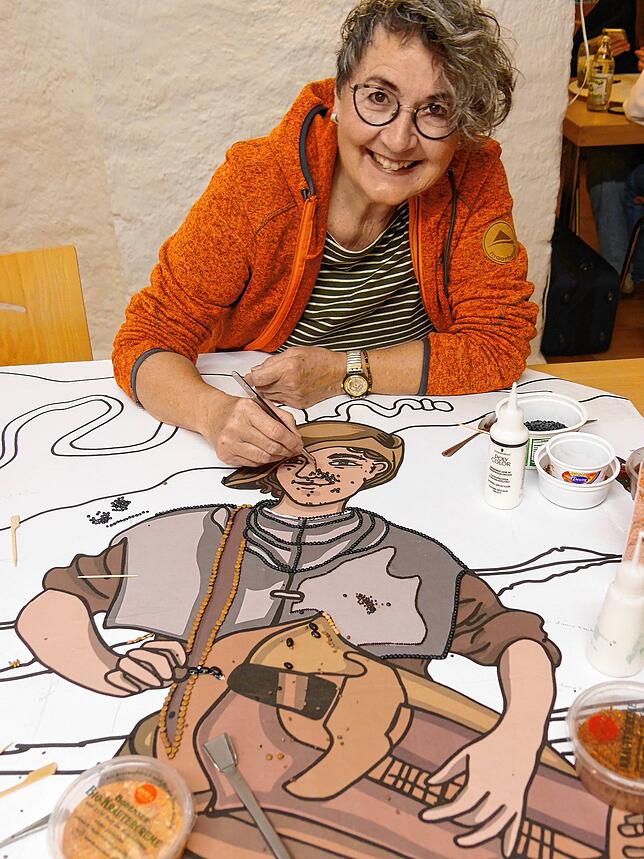 Der Spielmann Felix begleitet das Gedenkjahr zur Hilzinger Kirchweih 1524, auf der der Bauernkrieg im Hegau begann. Marianne Rieb ...