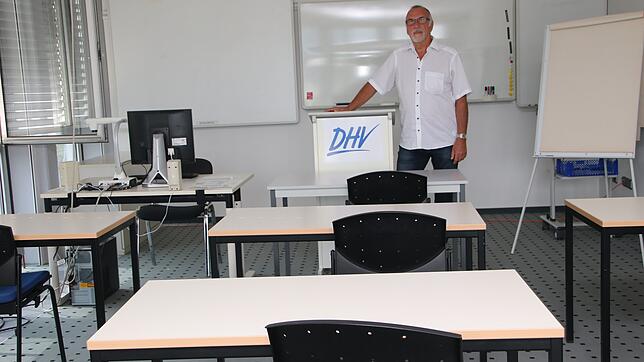 Ein Seminarraum der DHV: 27 Jahre lang fanden hier vor allem Frauen den Weg zurück in den Arbeitsmarkt.