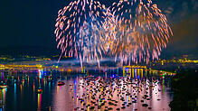 Bild : War es das letzte Feuerwerk? Das Seenachtfest Konstanz im Videorückblick