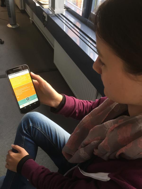 Die App ist übersichtlich und einfach zu bedienen, stellt sich bei unserem Test heraus.