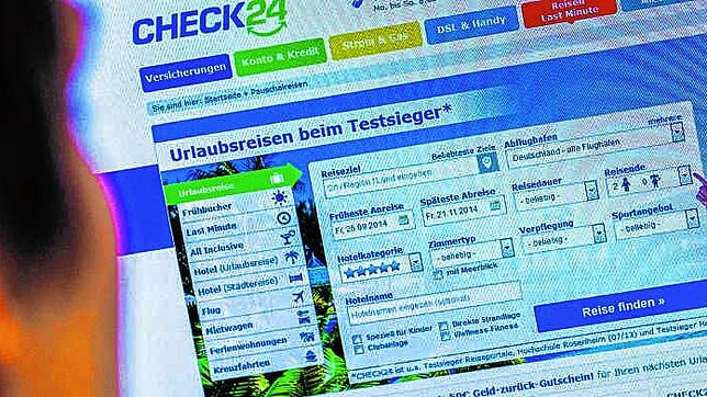 Reisen, Versicherungen, Strom: Oft decken die Portale, hier Marktführer Check24, nur einen Teil der Anbieter ab.