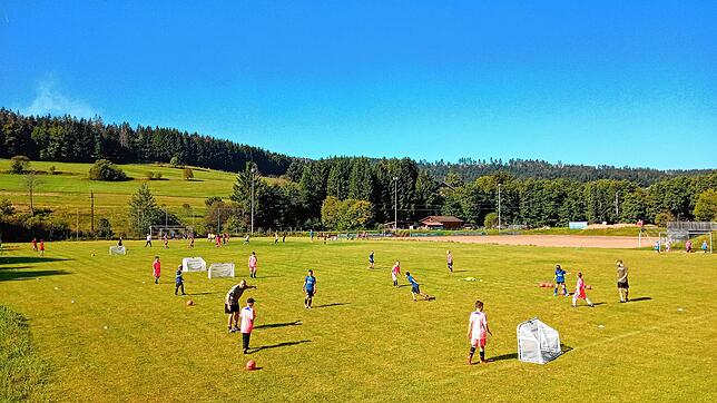 Um den Kindern nach einer Corona-Zwangspause wieder ein Fußballerlebnis zu bieten, hat der FC Herrischried 2021 ein Fußballcamp organisiert.