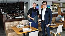 Den Michelin-Stern zu bekommen, das sei eigentlich nie das Ziel gewesen, sagen Jason (links) und Niklas Grom von der Burg in Aasen.