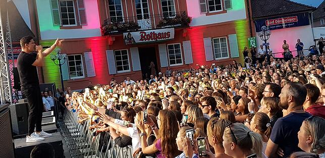 Bild 5: Bilder vom Konzert von Nico Santos im Rahmen der SommerSinnfonie