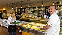 Bujar Imeri und seine Frau Daci Mejrema betreiben das neue italienische Restaurant Bossi in der Gerwigstraße in St. Georgen. Foto: ...