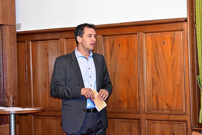 Sein letztes Bürgergespräch vor der Wahl hatte Tobias Gantert in Ühlingen im &bdquo;Posthorn&ldquo;.