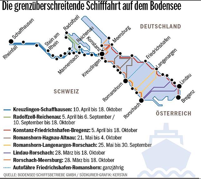 Bild 4: Hier nützt die Bahncard nichts: Warum auf der Bodenseefähre nur die Abos der Schweizerischen Bundesbahnen gelten