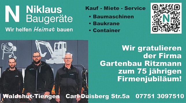 Bild 16: 75 Jahre Gartenbau Ritzmann: Handwerksbetrieb in der dritten Generation