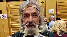 Was für ein Bart! Marijan Vidakovic aus Albbruck ist Vize-Europameister in der Kategorie Kinnbart-Freistil.