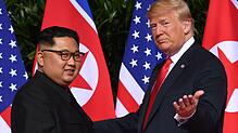 Nordkoreas Diktator Kim Jong-un (links) und US-Präsident Donald Trump sind sich in manchen Dingen ähnlich &ndash; zum Beispiel, was die ...