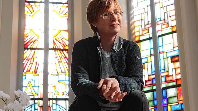 Regine Klusmann, Dekanin im evangelischen Kirchenbezirk Überlingen-Stockach. Das Archibild  zeigt sie in der Auferstehungskirche in ...