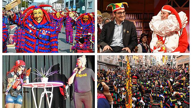Szenen aus früheren Fasnachts-Jahren: Solche Bilder werden wir zur närrischen Zeit 2022 nicht sehen. Damit die Fasnacht trotzdem zu den ...
