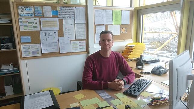 Unterrichtet Schüler, die eine andere Sprache sprechen: Dirk Tinner, Leiter der Werkrealschule und zuständig für den VKL-Bereich.