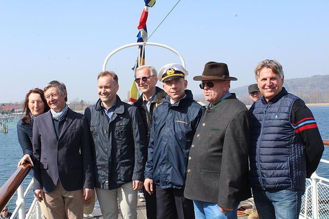 Bild 14: Der Besuch der MS Oesterreich in Bodman in Bildern