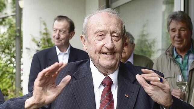 Sah sich selbst gern in der Pose des Vorbilds: Werner Messmer.