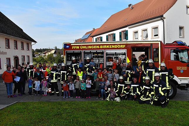 Feuerwehr im Kindergarten &ndash; ein spannender Tag für die Kleinen