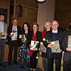 Die Autoren Heinrich Maulhardt (von links) Kilian Fehr, Robert Neisen, Annemarie Conradt-Mach, Monika Spicker-Beck, Ute Grau und Casimir ...