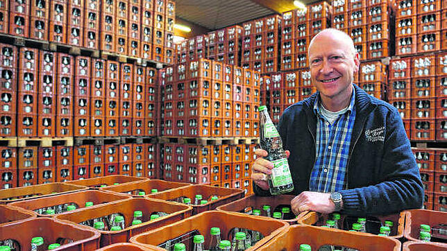Sprudel-Produzent Clemens Fleischmann hat gut lachen. Sein Unternehmen Randegger profitiert vom Sprudel-Durst der Deutschen.