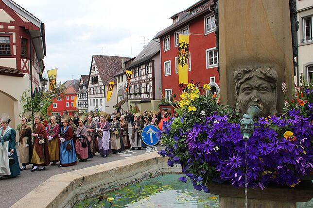 Am Hänselebrunnen.