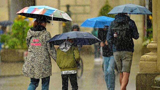 Regenwetter in Baden-Württemberg – Schirme sind diese Woche unverzichtbar. (Symbolbild)