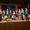 Feststimmung zum Partnerschaftsjubiläum von Engen und Moneglia: Die Bürgermeister-Gattinen Laurence Morer (von links) und Giorgia ...