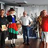 Sie freuen sich über die Förderung (von links): Michael Baldenhofer (ILE) und Rainer Stolz (Bürgermeister), zwischen denen eine ...