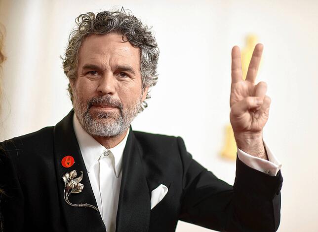 Frieden für alle: Mark Ruffalo setzt ein Zeichen.