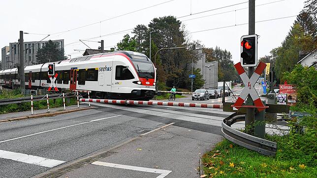 Der Bahnübergang in der Schaffhauser Straße in Singen: Ab 28. Oktober ist auch hier für zwei Wochen wegen Gleisbauarbeiten gesperrt.