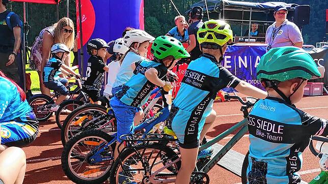 Auch der Nachwuchs kann beim Schwarzwald-Bike-Marathon in die Pedale treten und Rennluft schnuppern. Foto: Schwarzwald-Bike-Marathon