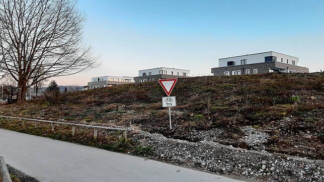 Bild : Erdwall an der Neuen Mitte soll wieder weg