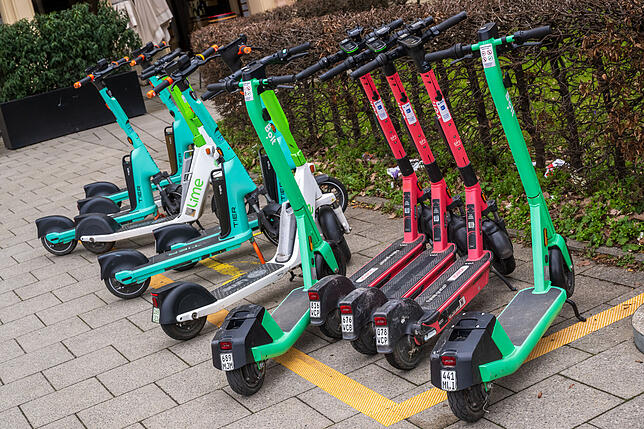 E-Scooter in München Was haben denn Roller mit Hunden zu tun? Tipp: Einer der lustigsten Haustierrekorde spielt eine wichtige Rolle dabei.