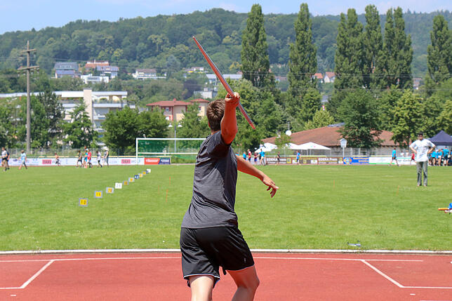 Bild 32: Bilder vom Kreisfinale des Schulwettbewerbs &bdquo;Jugend trainiert für Olympia&ldquo; am Donnerstag im Langensteinstadion Tiengen