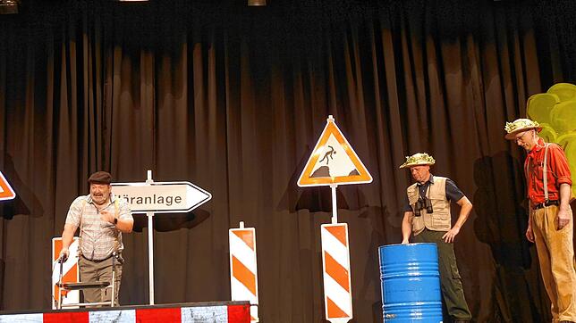 Bild : So bunt war das Eichelklauber-Gelächter in Gailingen