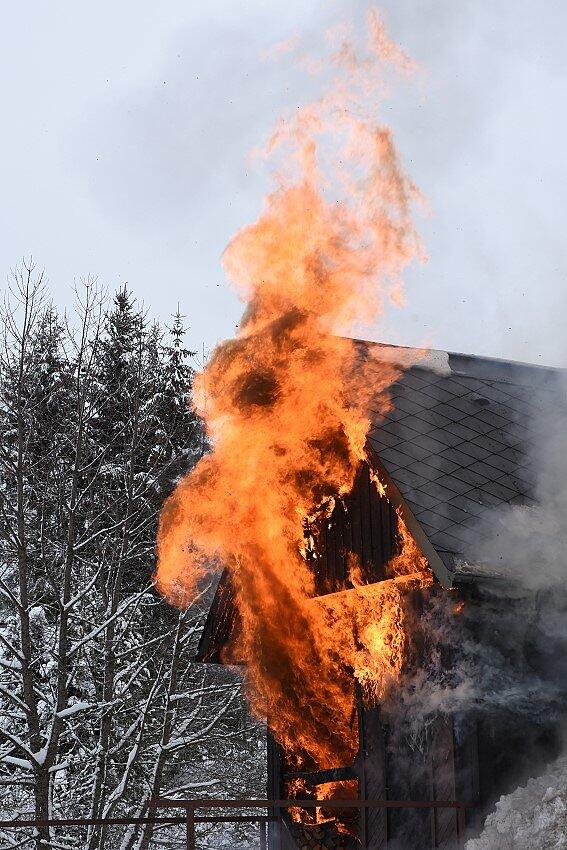 Bild 8: Bilder vom Großeinsatz der Feuerwehr