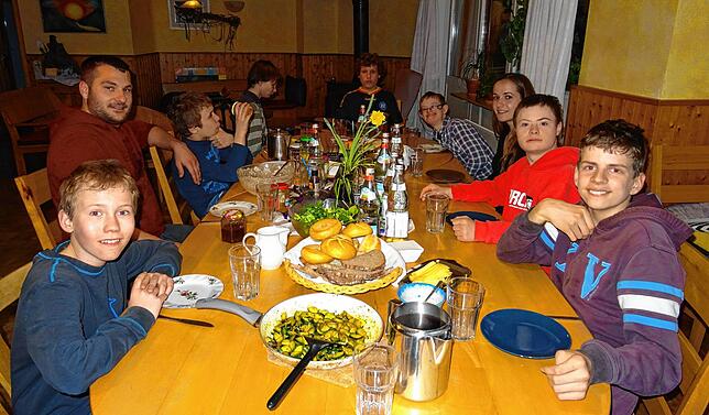 Derzeit findet das Leben in Föhrenbühl weitgehend innerhalb der Wohngruppen statt. Das Foto entstand im Jahr 2019 im Haus Cator.