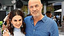 (Archivbild von 2023) Der Schauspieler Heiner Lauterbach mit seiner Frau Viktoria Lauterbach bei einem Termin in Bayern. Vor Kurzem ...