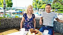 Ines und Winfried Santura aus Rottenburg kommen seit 1992 mindestens einmal im Jahr an den Bodensee. Hier machen sie Urlaub und fühlen ...
