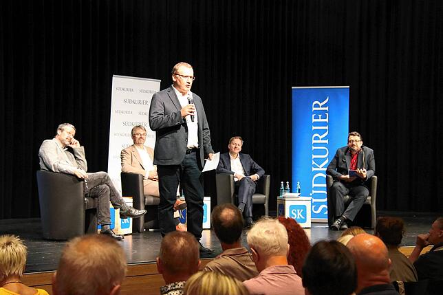Bild 1: Bilder von der SÜDKURIER-Wahlarena zur OB-Wahl in Waldshut-Tiengen
