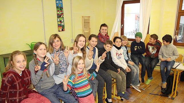 Die fünfte Klasse der Konstanzer Waldorfschule