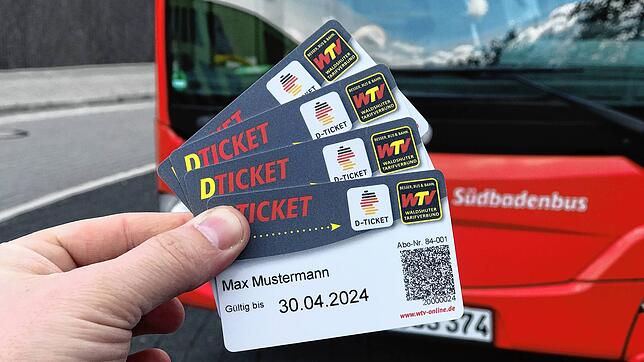 Vor einem Jahr präsentiert der Waldshuter Tarifverbund (WTV) das neue Deutschlandticket.