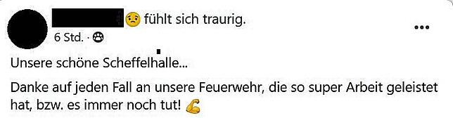 Bild 6: Trauer und Fassungslosigkeit über Verlust der Scheffelhalle: So reagiert das Netz
