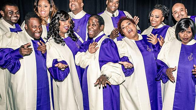 Die Gospel-Formation The Golden Voices gastiert am zweiten Weihnachtsfeiertag im Gloria-Theater in Bad Säckingen. Bild: René van der Voorden
