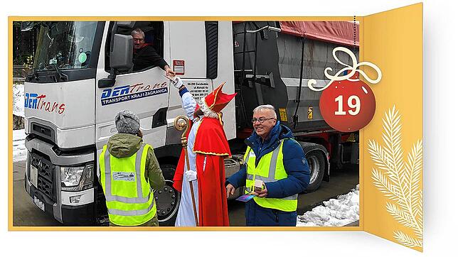 Frohe Botschaft für die Beschäftigten im Transitverkehr. Am Grenzübergang in Bietingen hat der Personalratsvorsitzende Andreas Gallus ...